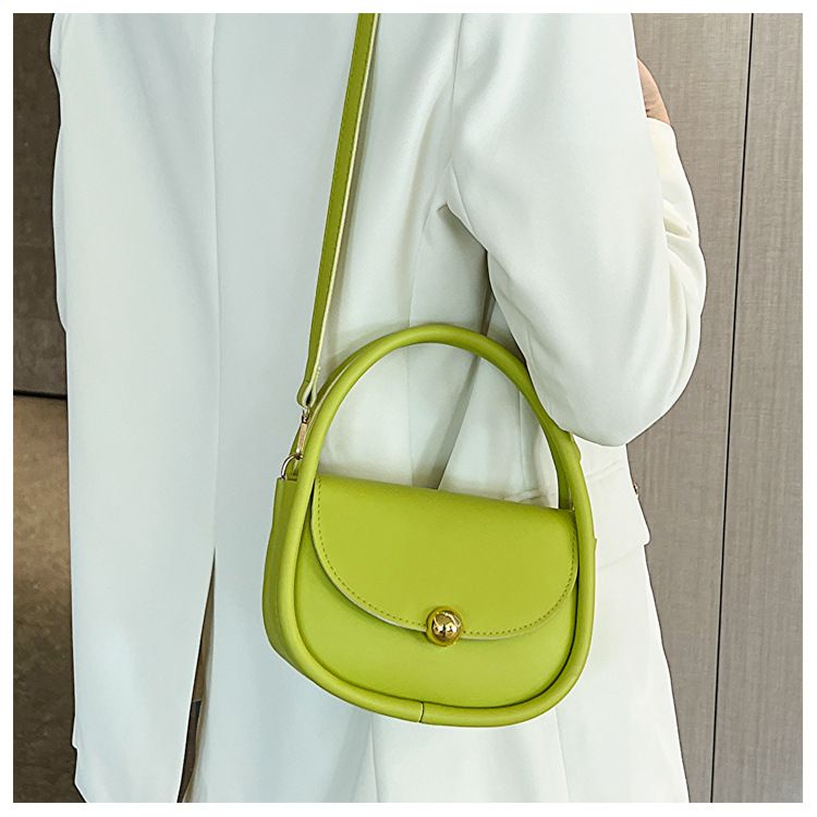 Borsa da donna strutturata stile occidentale Borsa estiva piccola stile coreano nuova borsa a tracolla alla moda Borsa quadrata portatile a colori a contrasto_voghion.com