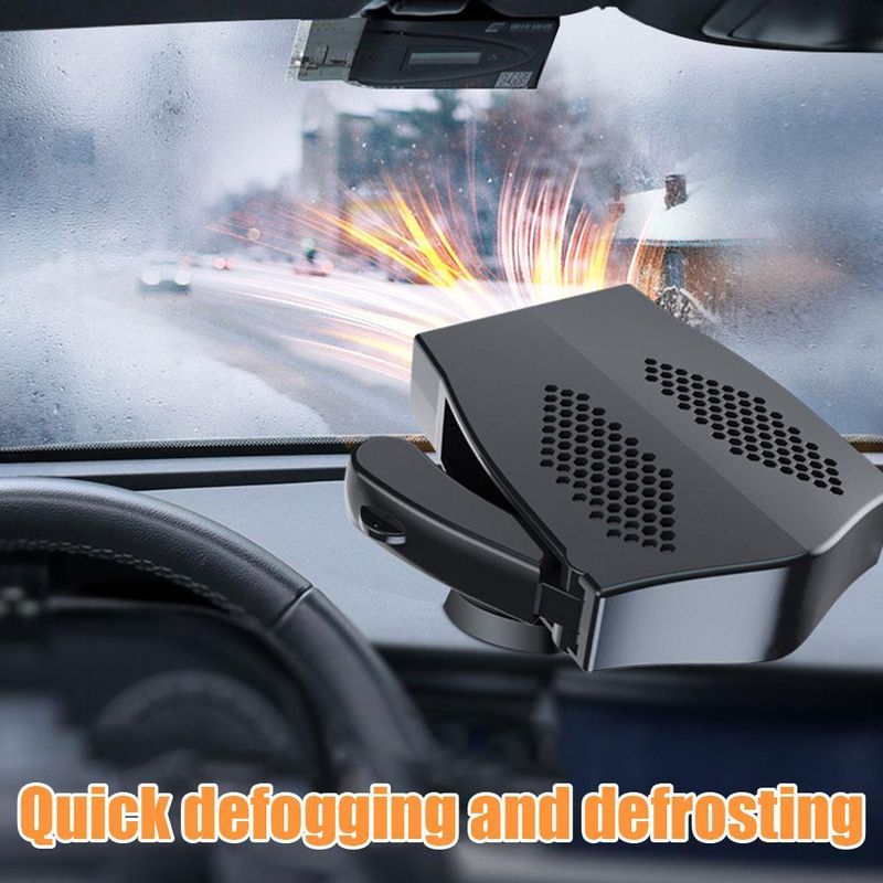12v Defrosting Deing Fast Heating Fan Electric 200W Portable 12V Inside Car Heater B7R9_voghion.com