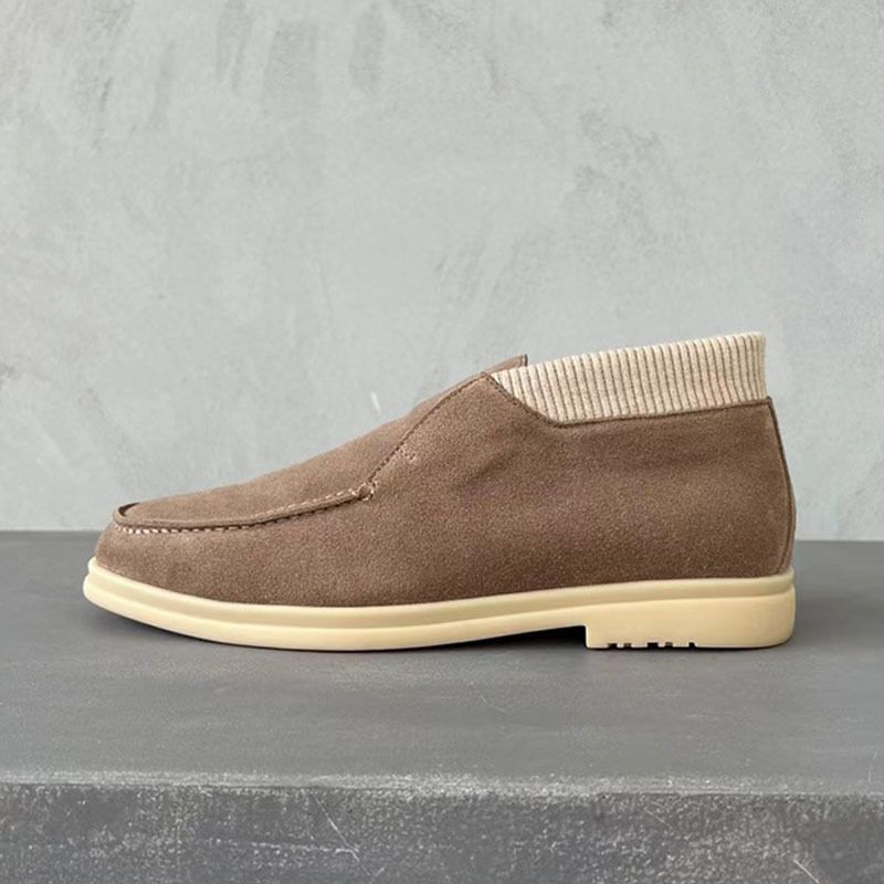 Erkekler İçin Yeni Stil Yeni Slip-On Loafer'lar, Düz, Şık, Günlük, Çok Yönlü, Hafif ve Rahat Ayakkabılar_voghion.com