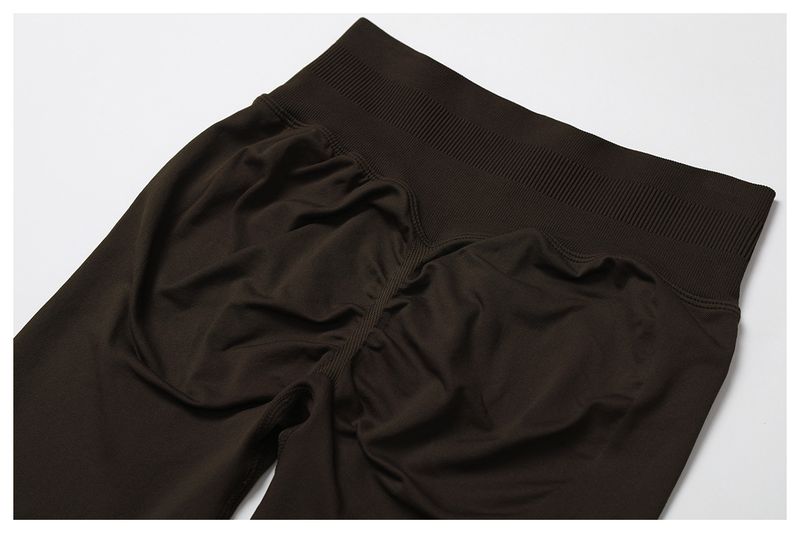 VoleFox Seamless High Waist Yoga Pants For Women Tummy Control Peach Butt Lift Workout Running Quick Dry Gym Leggings_voghion.com