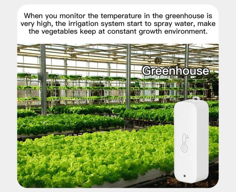 Tuya Zigbee/Wifi Sensore di temperatura e umidità per esterni Termometro Smart Life Lavoro Google Assistant, IP65_voghion.com