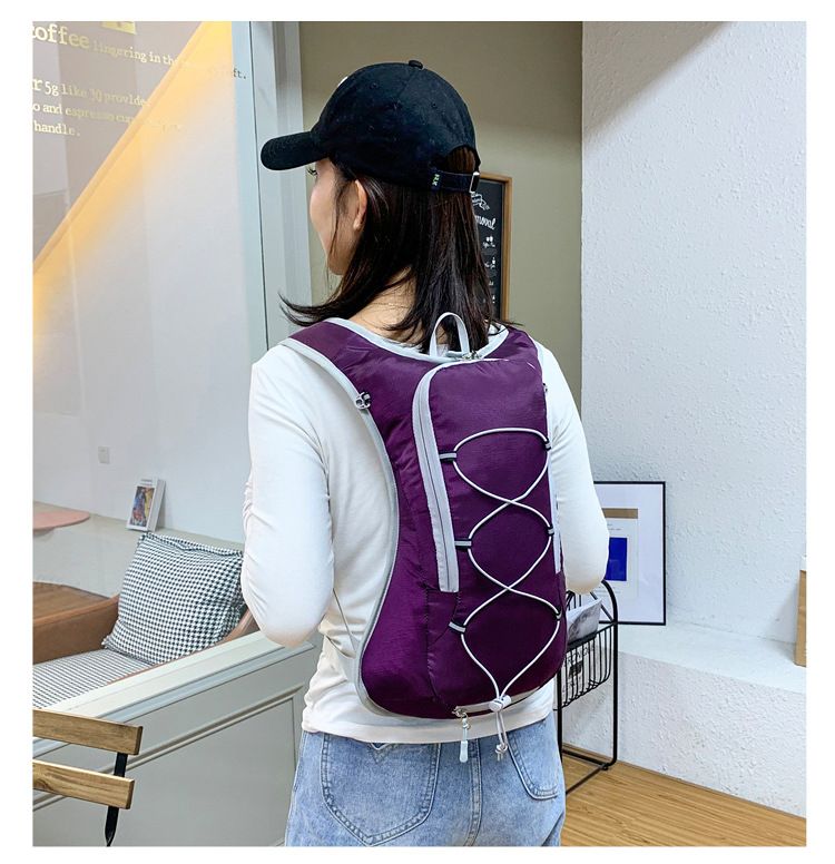 Sac à dos de course en plein air, casque de vélo, alpinisme, marathon, léger, pour hommes et femmes, eau, multi-usages_voghion.com