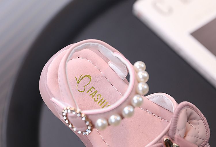 Scarpe estive coreane in pelle con suola morbida per mamma e bambini, nuovi sandali da principessa per ragazze, scarpe traspiranti per bambini, scarpe da passeggio antiscivolo per bambini_voghion.com
