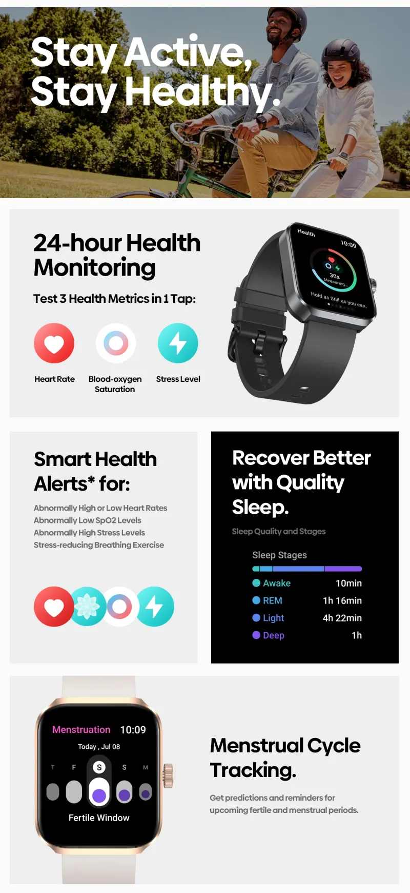 Nieuwe Zeblaze Beyond 3 Plus GPS Smartwatch 1,78'' AMOLED-scherm Ingebouwde Alexa Bellen/Oproepen beantwoorden 3ATM Smartwatch_voghion.com