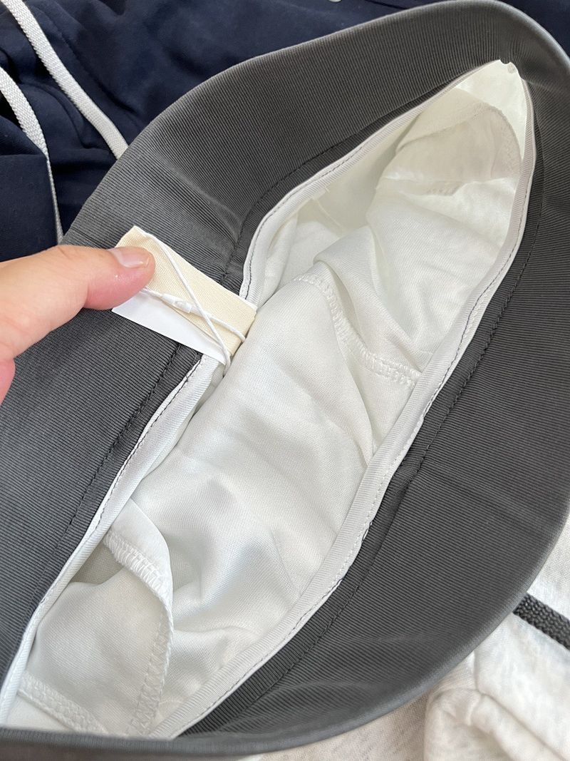 Pantaloni casual da donna a vita alta con gamba dritta e cintura a blocchi di colore - Joggers in misto cotone elasticizzato per il comfort quotidiano_voghion.com