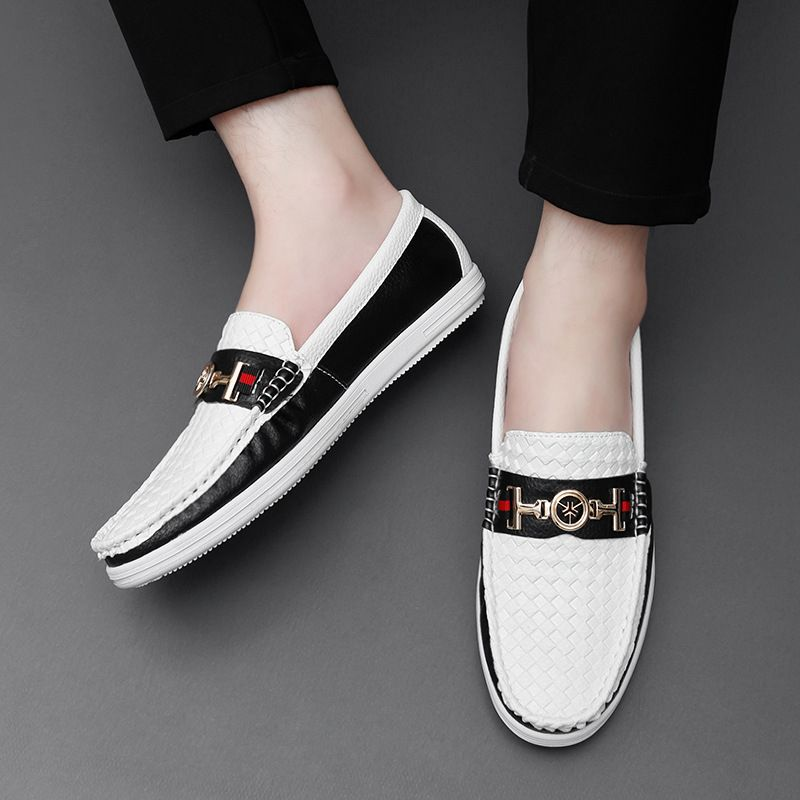 Plus-Size Beanie Männer Fuer Loafers Slip-on Casual Männer Business Schong_voghion.com