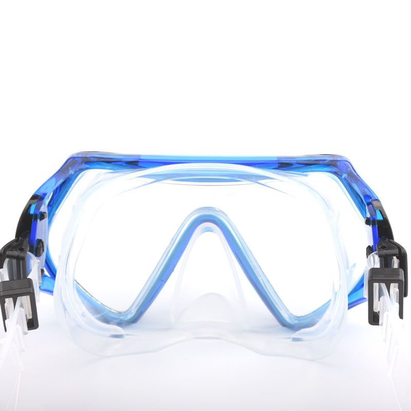 Schnorchelausrüstung für Erwachsene aus Silikon für Männer und Frauen, wasserdicht und beschlagfrei, Schwimmbrille für den Strand, Tauchzubehör_voghion.com