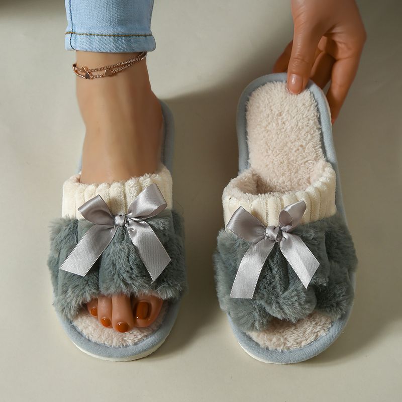 New Autumn Winter Cotton Slippers Warm Women Home Fleece Thickened Comfortable Thick Sole Indoor Outdoor Men Non-Slip_voghion.com