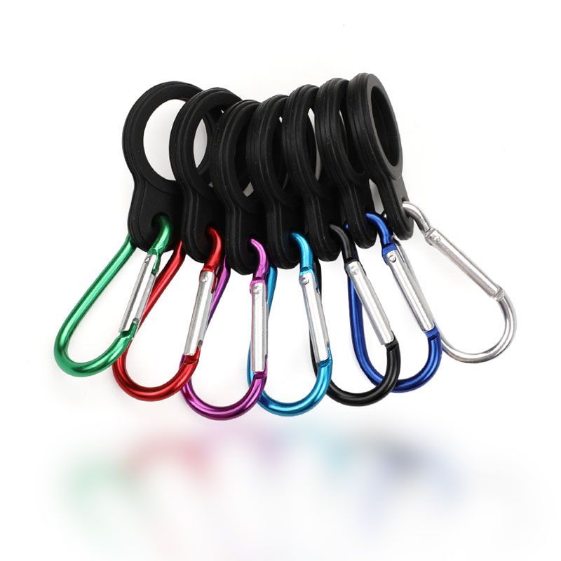 Outdoor-Reisen Elastischer Flaschenclip Rucksack Externer Wasserbecher Schnellhaken Kleines Zubehör_voghion.com