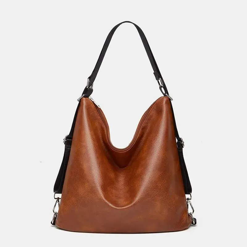 Designer 2025, tracolla larga semplice in tessuto staccabile, tinta unita, utilizzabile come zaino o borsa a tracolla._voghion.com