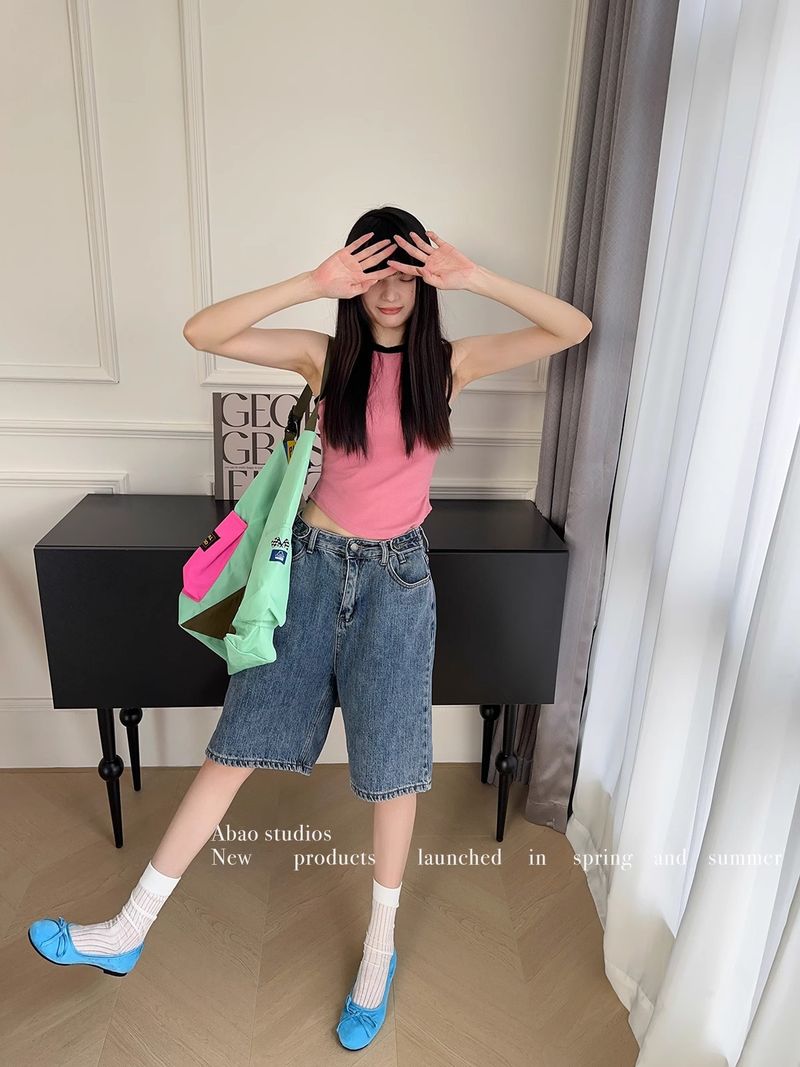 fund plat Mary Jane albastru degetul rotund gura superficială balet cu un picior, moale și confortabil mic_voghion.com