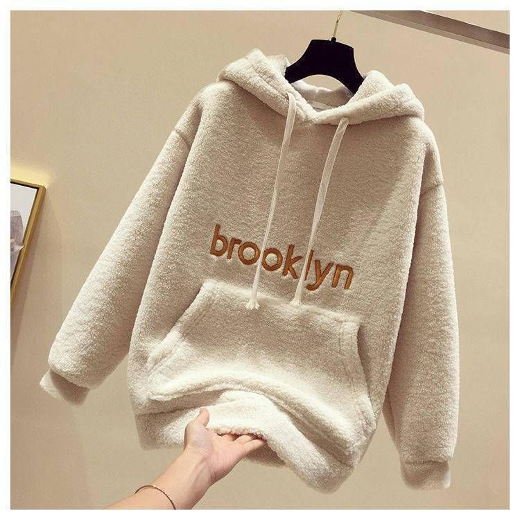 Completo invernale alla moda per donna: gilet in pile, felpa e pantaloni di lana, elegante completo casual da 3 pezzi, pantaloni a gamba dritta a vita alta, caldo_voghion.com