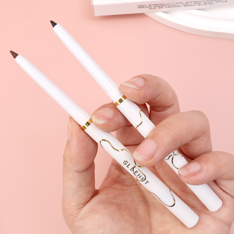 Waterproof ultra-thin liquid eyeliner pencil gel pencil fat dry mooth eyeliner pen lating eyelah pen Korean_voghion.com