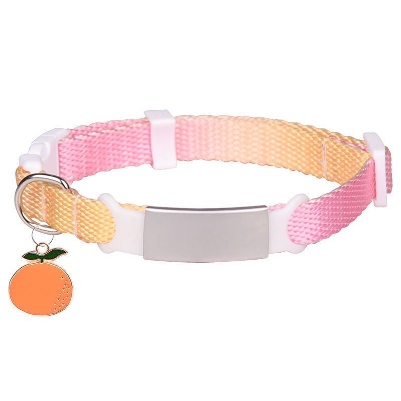 Collare anti-smarrimento per gatti, collare in fettuccia per animali domestici, collare regolabile per cani di piccola taglia_voghion.com
