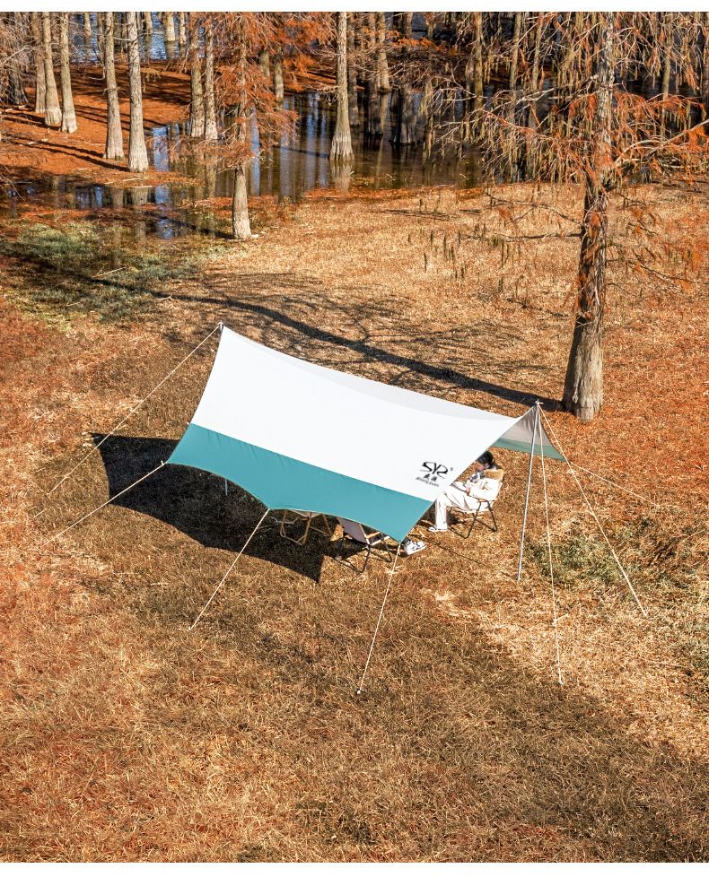 Tendalino portatile Oxford da esterno, pieghevole, a forma di farfalla, in tessuto, antipioggia, parasole, da spiaggia, in vinile_voghion.com