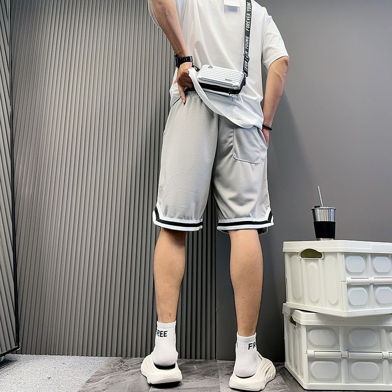 Nove športne kratke hlače za moške, fitnes, ameriške športne košarkarske kratke hlače za visoke ulice, kratke hlače za trening, kratke hlače za prosti čas_voghion.com