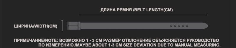 HOT CUKUP Men's Grain Quality 2nd Layer Both Sides Use Genuine Leather Belt Pin & Smooth Style Belts for Men Without Buckle_voghion.com