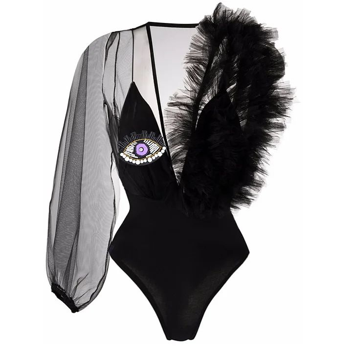 Maillot de bain taille haute mode femme_voghion.com