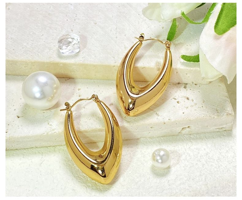 Parure de bijoux tendance pour femme, boucles d'oreilles flèches en acier titane, design personnalisé et motif spécial, haut de gamme_voghion.com