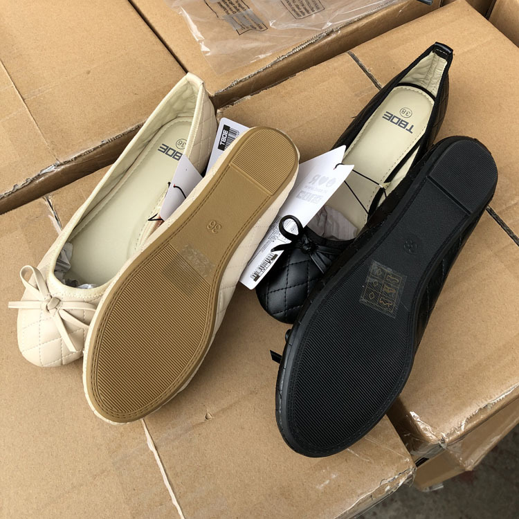 2024 Russische Single-Checked Fliege flache Schuhe für Damen Singles Live-Streaming in großen Größen_voghion.com