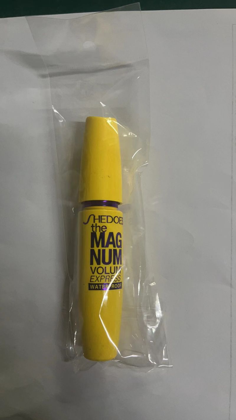 SHEDOES Populær Gul Fat Eye Sort Vandtæt Lang Krøllet Tyk Naturlig og Holdbar_voghion.com