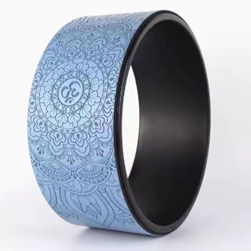 Ruota per yoga, Pilates, stretching della schiena, anello a rulli per esercizi di flessione all'indietro per principianti_voghion.com