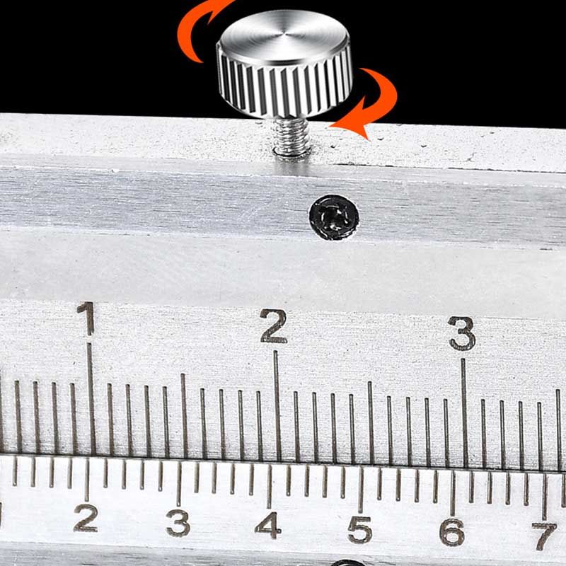 Professionele roestvrijstalen schuifmaat 0-150 mm schuifmaat meetinstrument binnen-buiten dieptestap micrometer_voghion.com