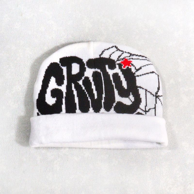 Cappelli da uomo cappelli lavorati a maglia cappelli nuovi stili alla moda lettere inglesi cappelli da uomo e da donna multicolori_voghion.com