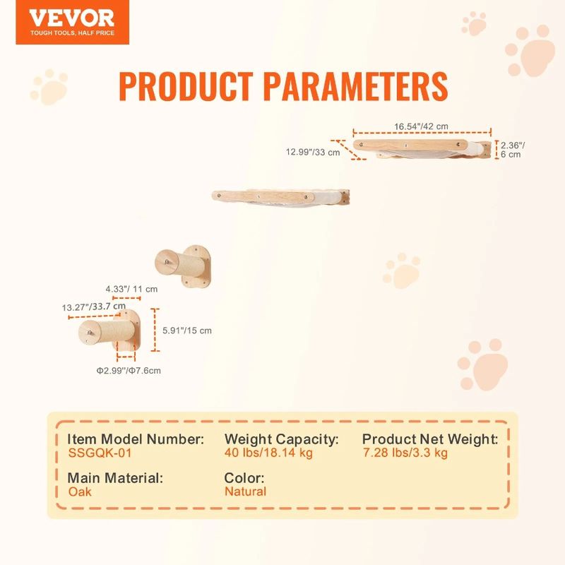 Cat Lbs Shelves 40 Mounted 2 2 And With Up To Wall Jumping Hammocks Posts_voghion.com