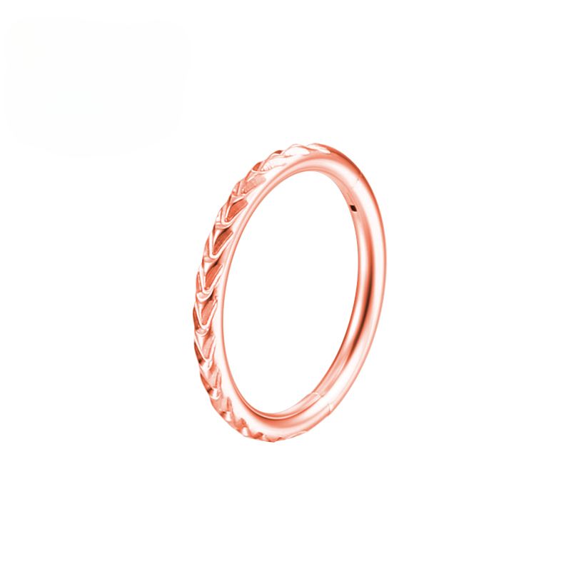 F136 Titanium Helix Piercing neusring Daith Stud 16g Septum Clicker Tragus Kraakbeen Spiraal Dames Hoop Oorbellen Lichaamssieraden_voghion.com