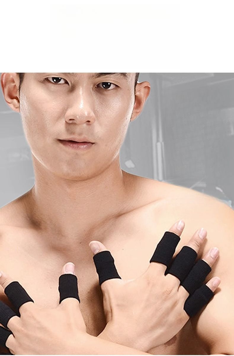 Universal Guard Knuckle Nylon Outdoor Sports Volleyball Basketball Badminton Finger Sleeve_voghion.com