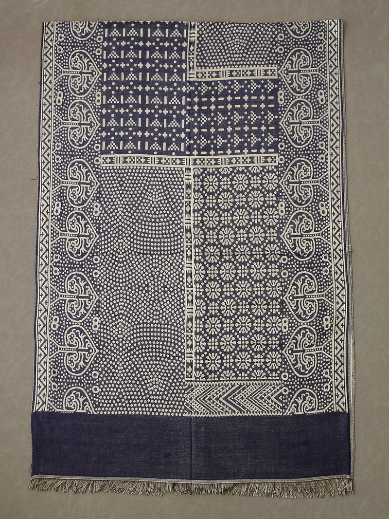Sciarpa unisex per uomo Paisley per uomo sciarpa stile etnico con barba corta_voghion.com