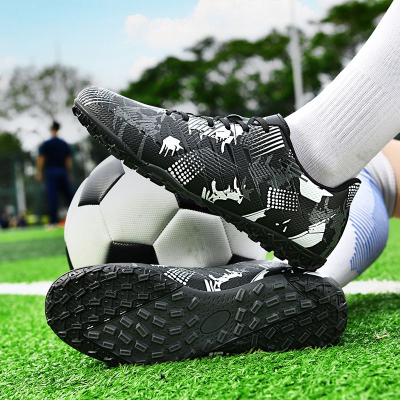 Und Schuhgröße Fabrikverkauf Neues Modell Jugend Kinder Erwachsene Lange gebrochene Spike Fußballschuhe 36-45_voghion.com