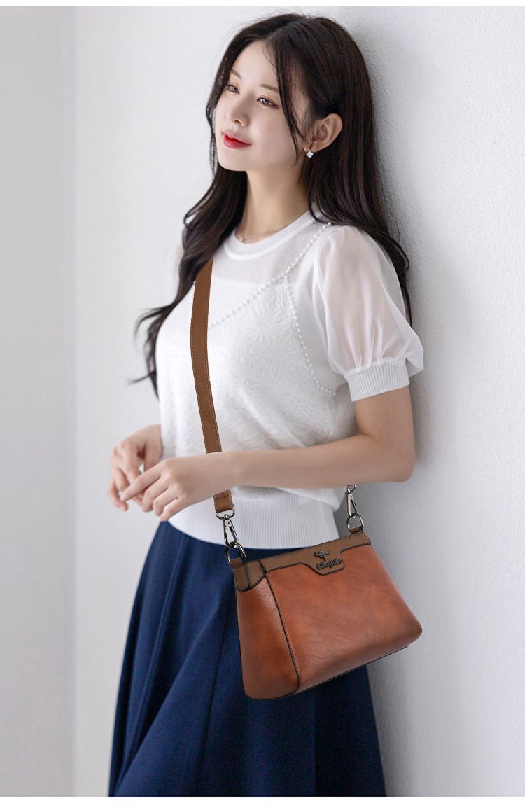 Borsa a tracolla da donna color block, nuova collezione 2025_voghion.com