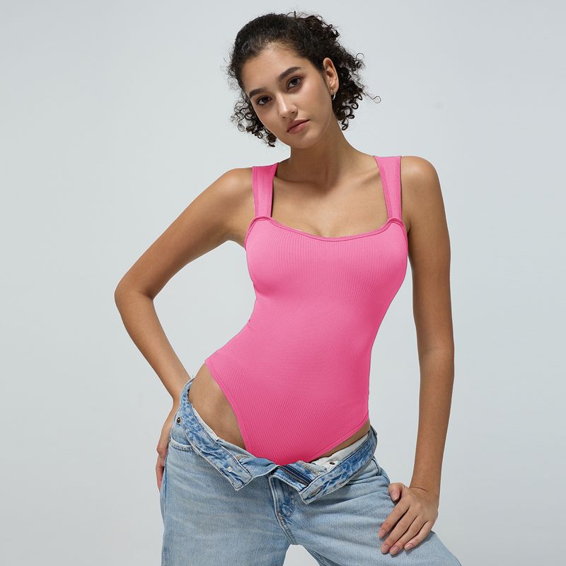 TK Exercise Training Jumpsuit, Seamless Yoga Shoulder Strap, Triangle Jumpsuit_voghion.com