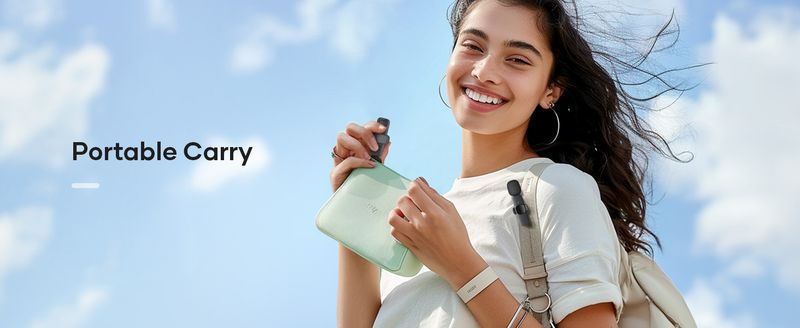 2 Pack Wireless Lavalier Microphone For Phone Pad And Android Phone, Lapel Mic Plug And Play Wireless Mic Noise Reduction Mini Microphone For Video_voghion.com