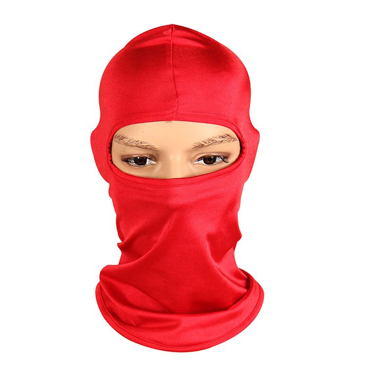 Maschera antivento con cappuccio in Lycra morbida LazyZoom per ciclismo all'aperto, bicicletta e moto. Protezione solare._voghion.com