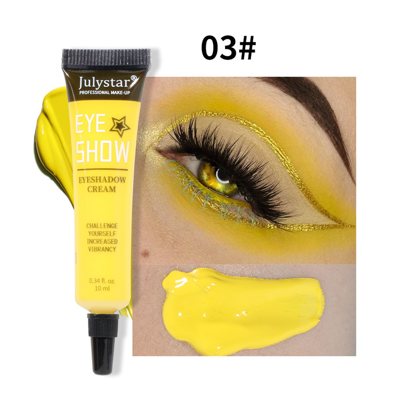 Farbenfroher, wasserfester, langlebiger, nicht schäumender, flüssiger Farbschatten, Farbauffrischer, matt, schweißhemmend, Lidschatten_voghion.com
