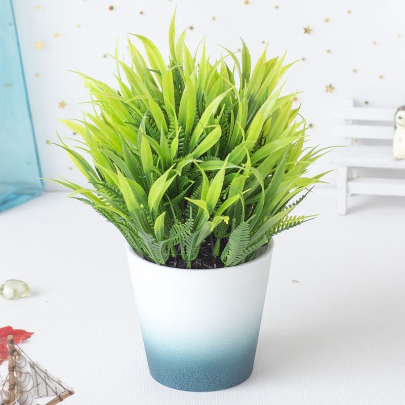 Magnolia green bonsai decoration simulation plant bonsai wholesale simulation plant green plant potted indoor desktop decoration_voghion.com