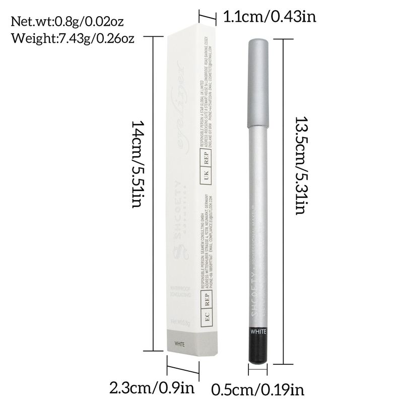 SHCOETY Augenbrauen- & Eyelinerstift aus Holz – 2-in-1 für Augenbrauen, Eyeliner & Wasserlinie – wasserfest, wischfest & langanhaltend_voghion.com