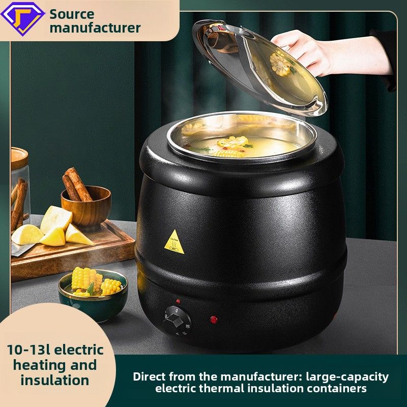 Electronic Warmer Commercial Insulation Electric Heating Constant Temperature Self-service Restaurant Hotel 10L Cast_voghion.com