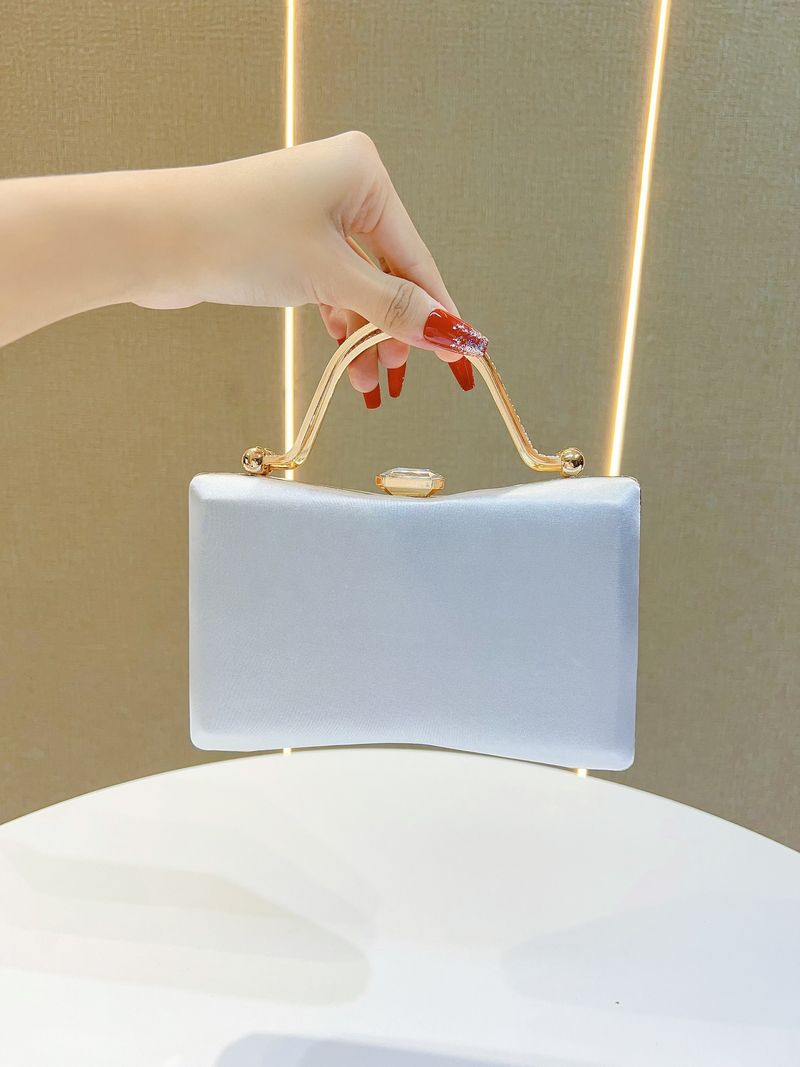 Nuova borsa piccola squisita alla moda, borsa a mano, borsa da banchetto a tracolla diagonale singola_voghion.com