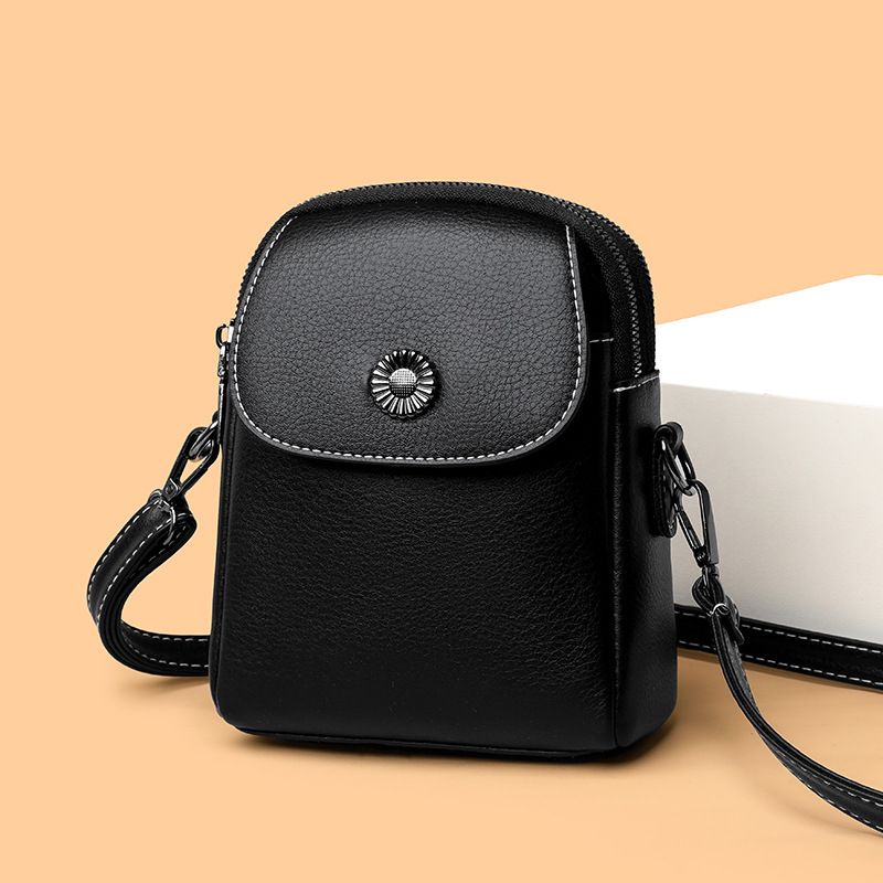 Borsa a tracolla versatile, piccola, alla moda, da donna, modello 2025, con tracolla singola, portamonete, leggera e impermeabile_voghion.com