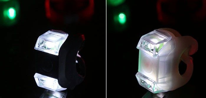 Fahrrad Sechste Generation Doppel Auge Frosch LED Warnung Balance Ausrüstung Mountainbike Nacht Reiten Licht_voghion.com