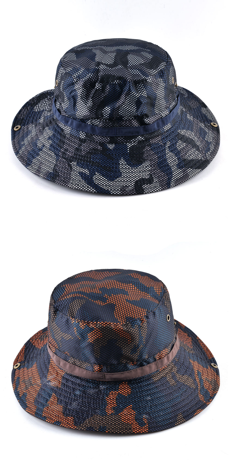 Solid color sun hats for men Outdoor Fishing cap Wide Brim Anti-UV beach caps women Bucket hat Summer Hiking camping_voghion.com