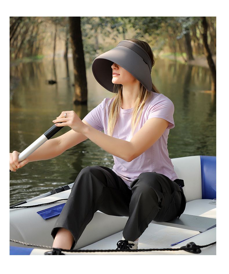 Women's Wide Brim Sun Hat With Cooling Fabric - Foldable & UPF50+ For Outdoor & Travel_voghion.com