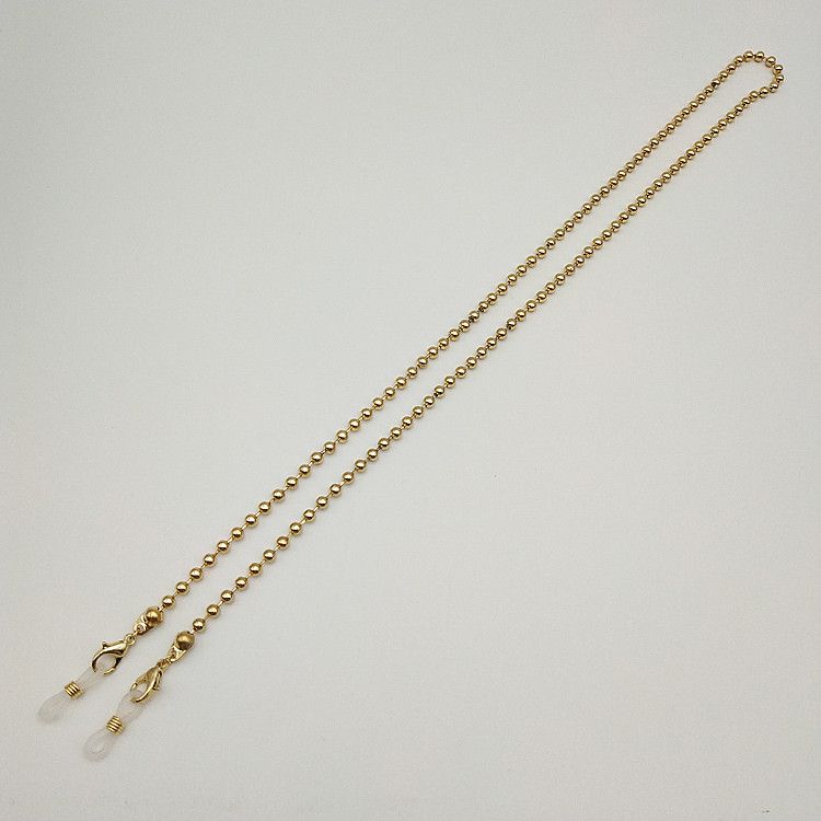 Bead Series Trendy Dual-use Mask Glasses 63 Hanging Metal Chain Pearl_voghion.com