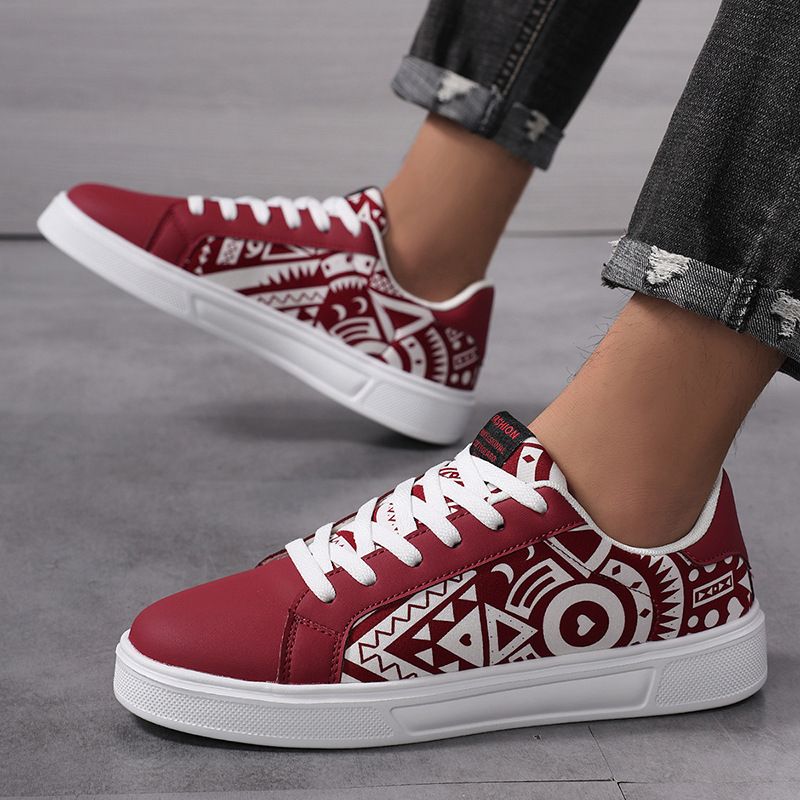 Tendenza estiva Graffiti Studenti Moda Traspirante Trendy Coppia Uomo E Donna Tela, Versatile Casual Board_voghion.com