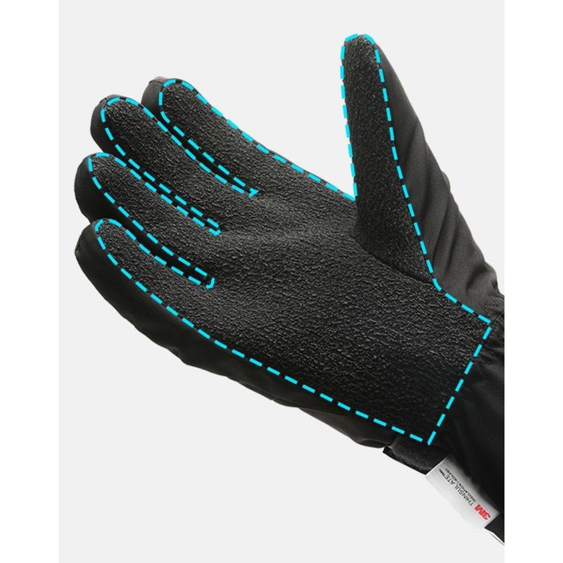 3M Cotton Kevlar Ski Gloves Single And Double Board Built-in Waterproof Bag Touchscreen Winter Fleece-lined Warm Outdoor_voghion.com