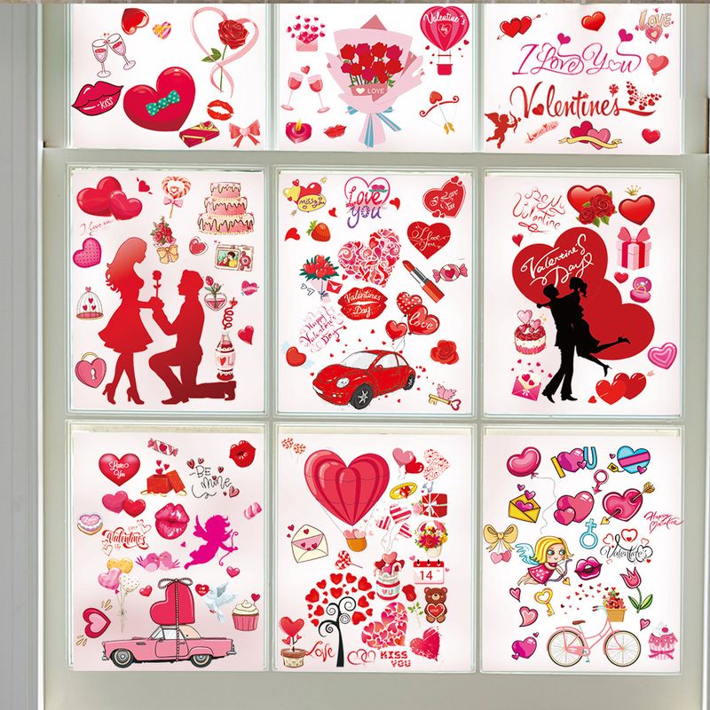 Decorazioni Adesivi statici per decorazioni natalizie Adesivi personalizzati per porte in vetro e finestre_voghion.com